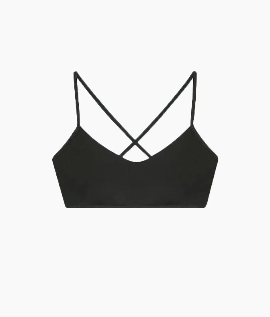 The Maternity Ribbed Voyager Bikini Top - Sea Urchin